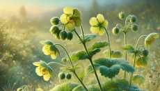 Lady's Mantle (Alchemilla vulgaris) supports women's health and vitality
