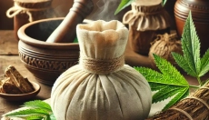 A comfrey wrap supports the health of muscles, joints, and skin.