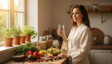Beautiful skin as a result of healthy daily habits
