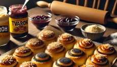 Yeast dough with mayonnaise is a great trick for perfect pastries.