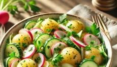 Try the summer potato salad full of fresh flavors