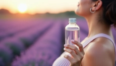 Lavender water for healthy, acne-free skin