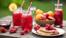 Raspberry Juice Recipe for Homemade Refreshment in Summer and Winter