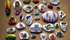 Inspiration for painting on natural stones