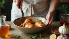 The marinade for chicken drumsticks with honey works great when you want a quick and fragrant dinner