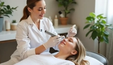Microneedling, which supports the natural renewal of the skin, can improve texture and tone.