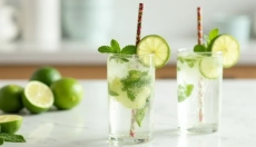Non-alcoholic mojito is a refreshing choice for summer days for everyone.