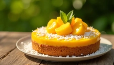 No-bake mango cake is the perfect dessert for summer celebrations.