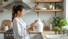 A non-toxic household can be built gradually by starting with laundry, dishes, and the bathroom.