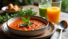 Discover the magic of homemade roasted tomato soup full of flavor