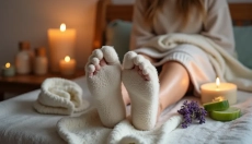 Discover the magic of exfoliating socks and achieve smooth feet