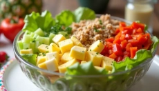 Discover the magic of layered salad and turn cooking into art