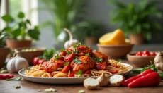 Spicy Szechuan Chicken is an ideal recipe for a weekend lunch