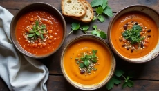 Soup as lunch is a full-fledged meal that will fill you up and provide your body with all the necess