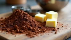 Making homemade chocolate from butter and cocoa is quicker than you think