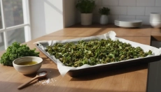 # Prepare Kale Chips from the Oven in 10 Minutes