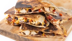 Homemade quesadilla ready in a few minutes