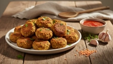 Plant-based balls that taste like the meat ones
