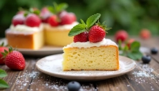 Whipped cream bubble cake is the perfect sweet companion for summer