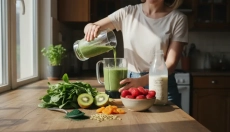 Smoothie for women suffering from fatigue and iron deficiency