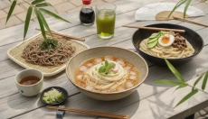 Cold Japanese noodles for hot days