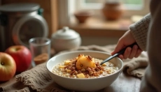 A warm breakfast in winter makes sense because it warms the body and supports the immune system.