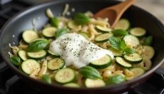 Pasta with Zucchini and Cream for Family Moments Full of Flavor