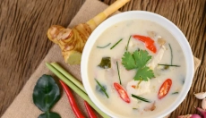 Recipe for Tom Kha Gai, which will warm you up and enchant you with its flavor