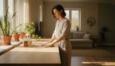 Cleaning as a remedy for calming the mind
