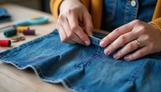 Upcycling clothing makes sense because it reduces waste and changes the relationship with shopping.