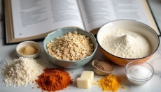 Recipe for Flapjack with Oats as a Healthy Alternative to Cookies