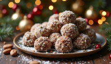Christmas cookies made from dates bring joy without unnecessary calories