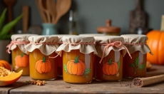 Christmas pumpkin jam is perfect for baking and as a gift
