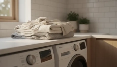 # What Belongs and Doesn't Belong in the Dryer

## ✅ What CAN go in the dryer

- **Cotton** – t-shir