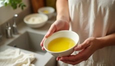 Miraculous olive oil for hair helps prevent breakage and split ends.