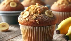 Bake yourself healthy banana muffins that will delight you