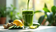 Green smoothie for weight loss that tastes good and fills you up