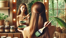 Healthy hair begins with natural color without chemicals