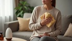 Find out what causes pain in the triangle between the breasts and when to be concerned