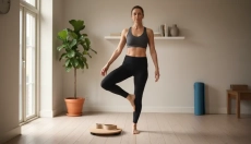 Try balancing on one leg as ankle injury prevention