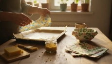 Try making homemade waxed wrap