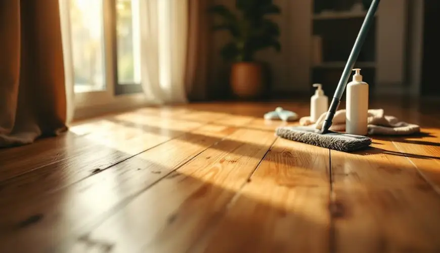 Maintenance of a wooden floor will extend its lifespan