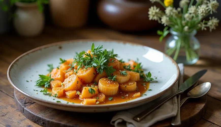 Pasta with bacon is a hearty treasure in every family