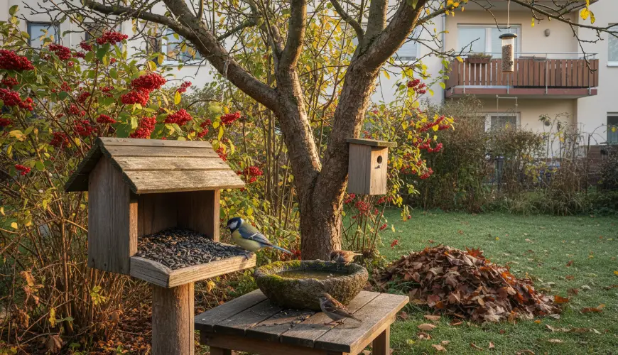 Do you know how to support birds in the garden and on the balcony