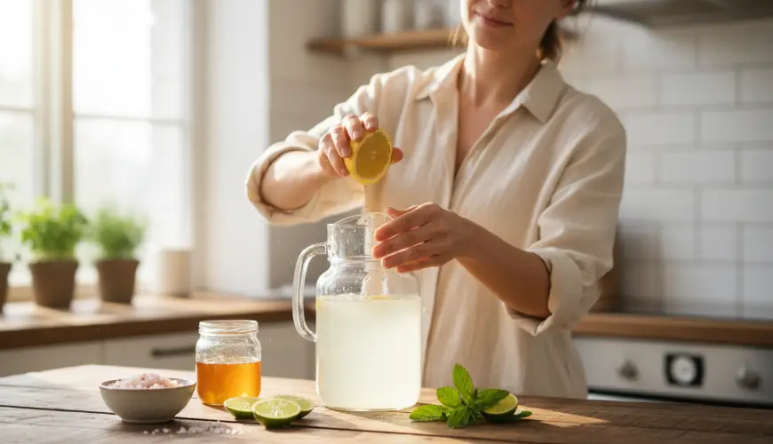 Your own electrolyte drink will replace sports drinks