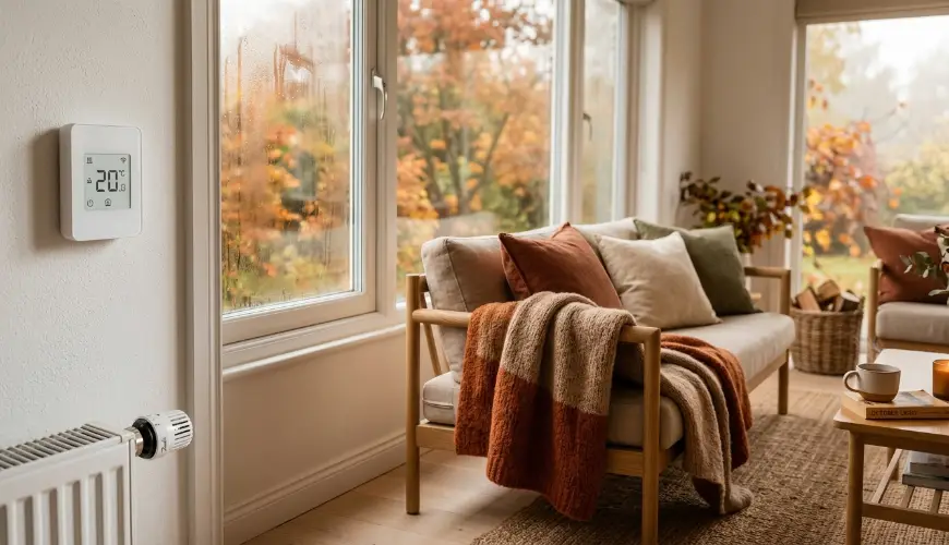 Heating during transitional periods without unnecessary losses