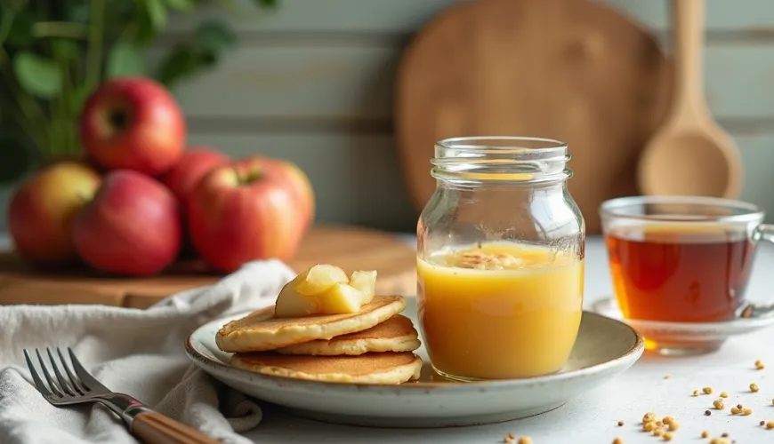 The use of apple puree in the kitchen turns out to be a big hit.