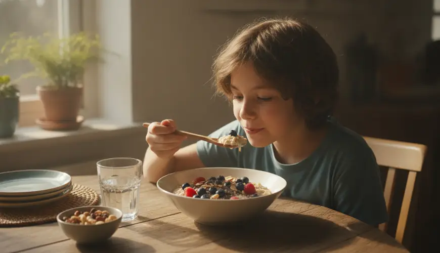 Nutrition for a school-age child's brain starts with breakfast