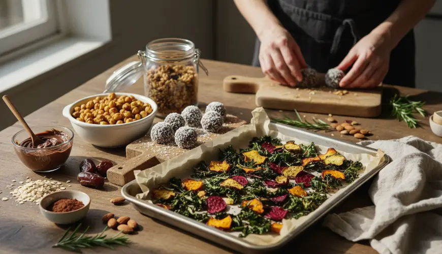 Try home alternatives to unhealthy snacks
