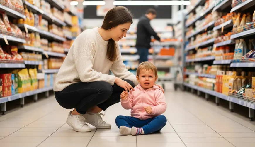 You will handle a child's tantrum in public better than before